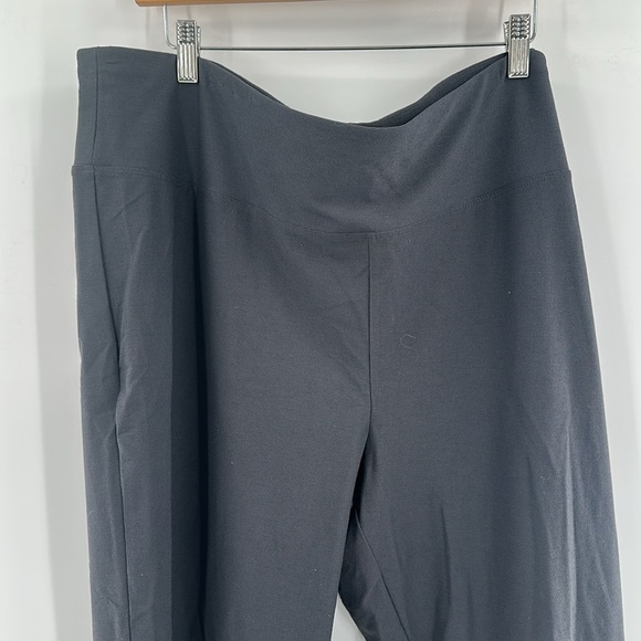 Eileen Fisher Washable Stretch Crepe High-Waisted Pant Slim Fit Ankle Length 2X - Picture 3 of 6